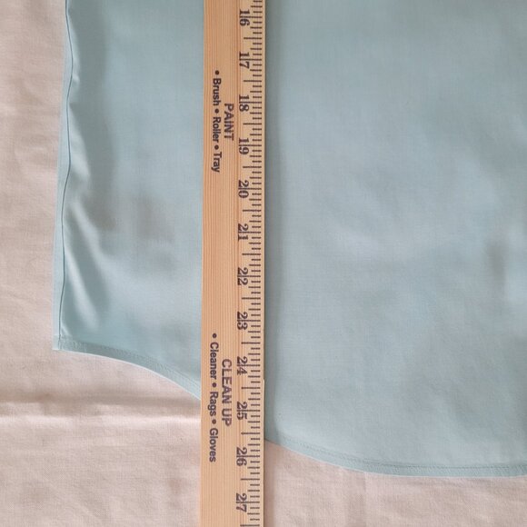 Blue Womens Button Blouse Long Sleeve No Iron Jones New York Size XL - Picture 8 of 15